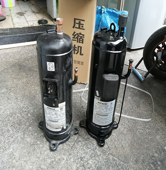 竞秀中央空调压缩机的更换维修